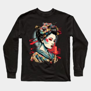 Geisha Long Sleeve T-Shirt